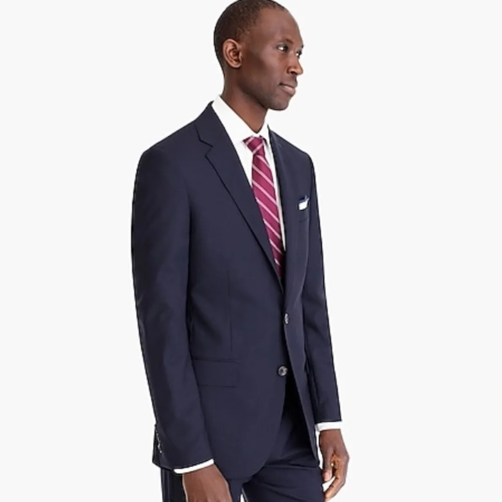 J crew Ludlow slim fit suit jacket Italian wool